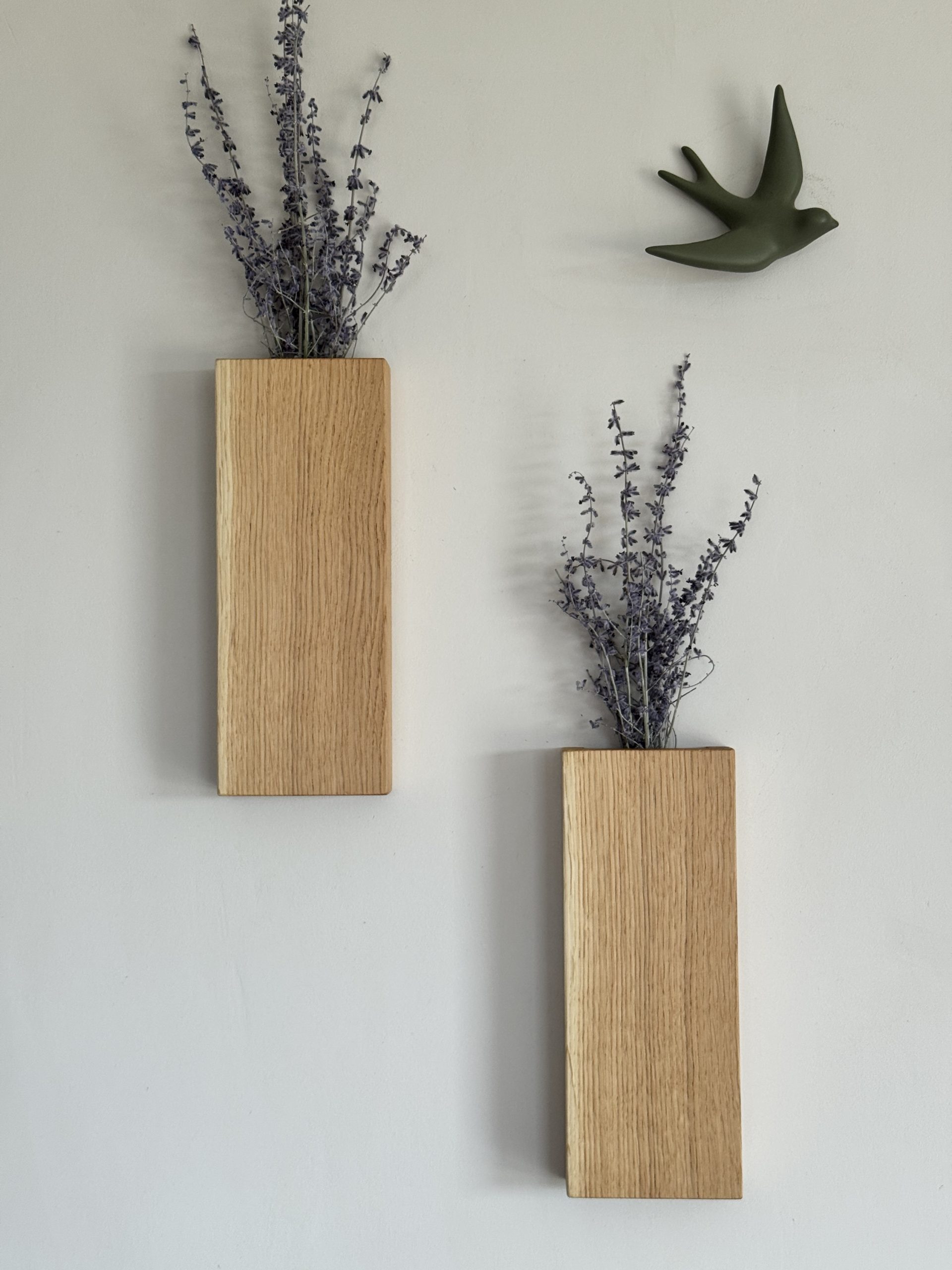 Duo chêne huilés