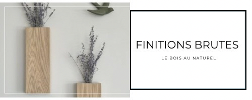 Finition huilée bois clair